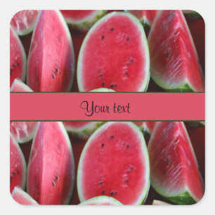 Watermelons Square Sticker