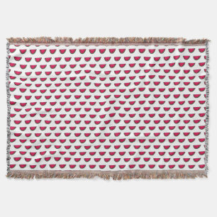 Watermelons Throw Blanket