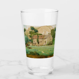 Watermill at the Foot of a Mountain Glass
