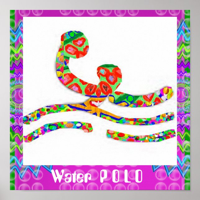WaterPOLO    - Hobby, Exercise, Sports Poster (Front)
