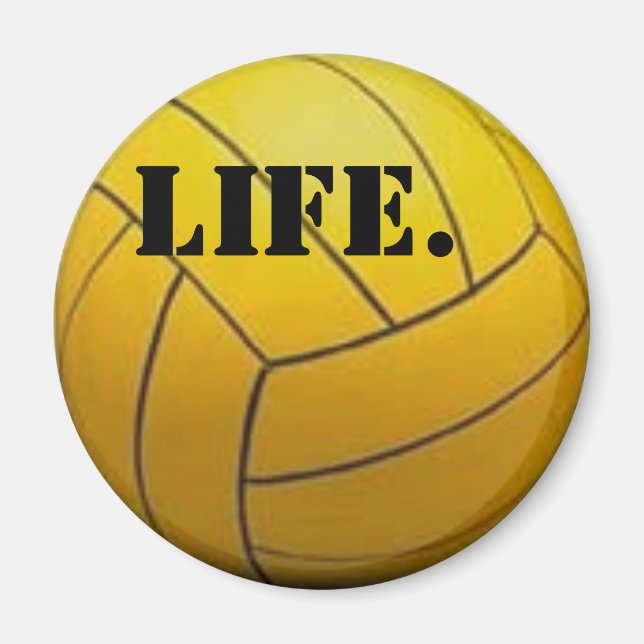 WaterPolo Is Life Magnet (Front)