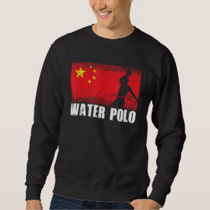 Waterpolo Sport China Flag Chinese Water Polo Play