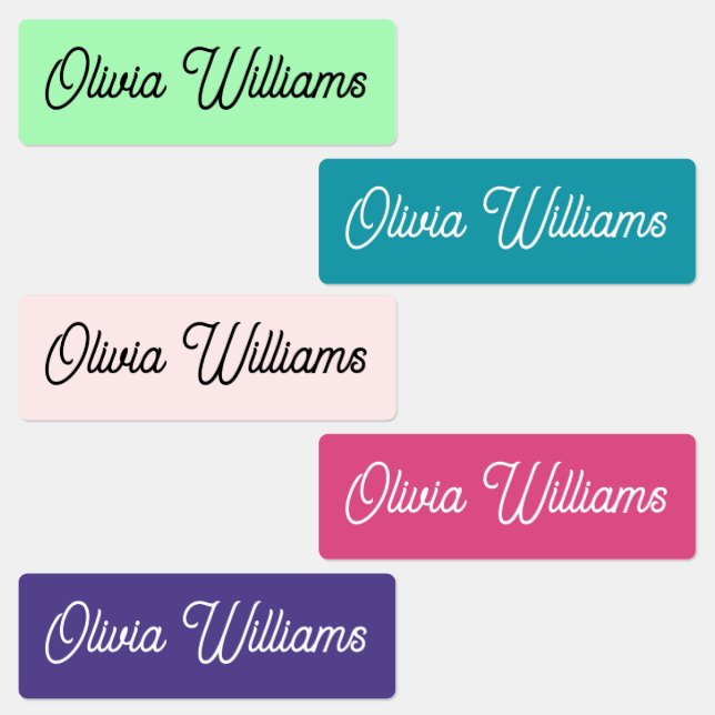 Waterproof Daycare Back to School Daughter's Name (Group)