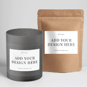 Waterproof Label Printing 3x2" Product Packaging