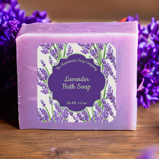 Waterproof Lavender Flowers Soap and Bath Product (Creator Uploaded)