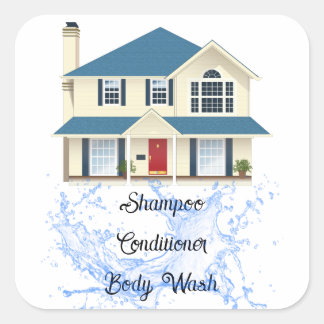 Waterproof product package seal label sticker