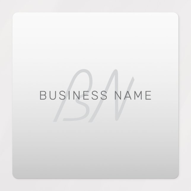 Waterproof | Text for Business, Greeting or Name (Design 1)