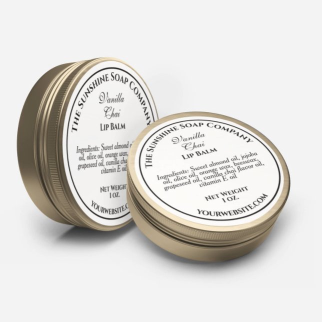 waterproof white w black text soap cosmetic (Creator Uploaded)