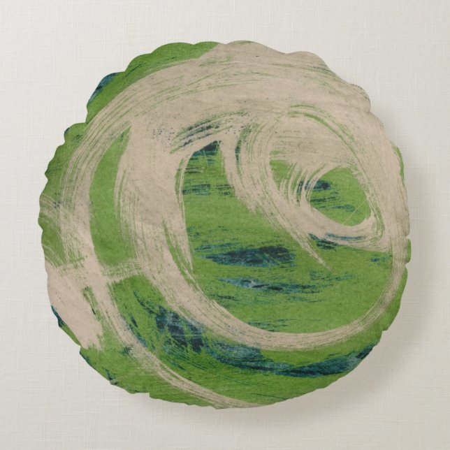 Water's Edge Round Cushion (Front)