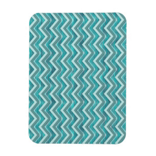Waters Glitter Chevron Pattern Magnet