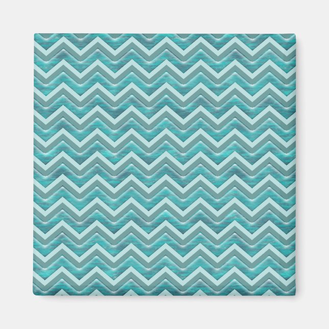 Waters Glitter Chevron Pattern Magnet (Front)