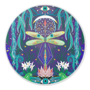Waters of Fortune Ceramic Knob