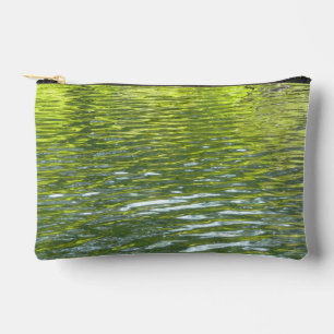 Waters of Oak Creek Yellow and Green Nature Photo Accessory Pouch