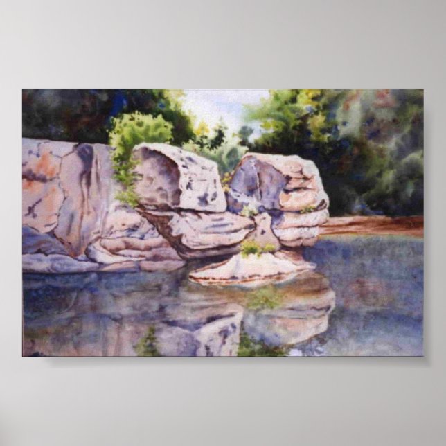 Waterscape Mini-Poster Poster (Front)