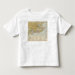 Watershed map England, Wales 6 Toddler T-Shirt
