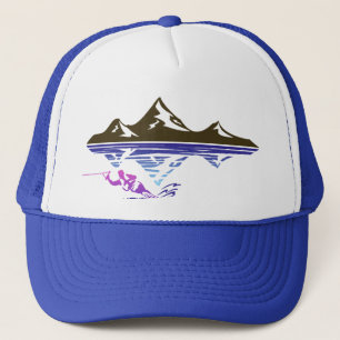 waterskier trucker hat