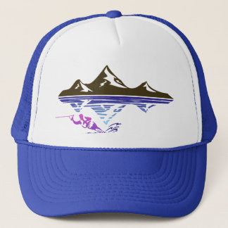 waterskier trucker hat
