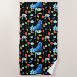 Waterslide Kids Summer Boy Girl Fun Beach Towel