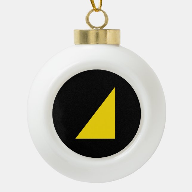 Watersports Pride Ceramic Ball Christmas Ornament (Front)