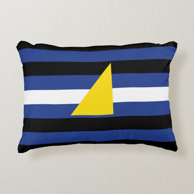 Watersports Pride Flag Decorative Cushion (Front)