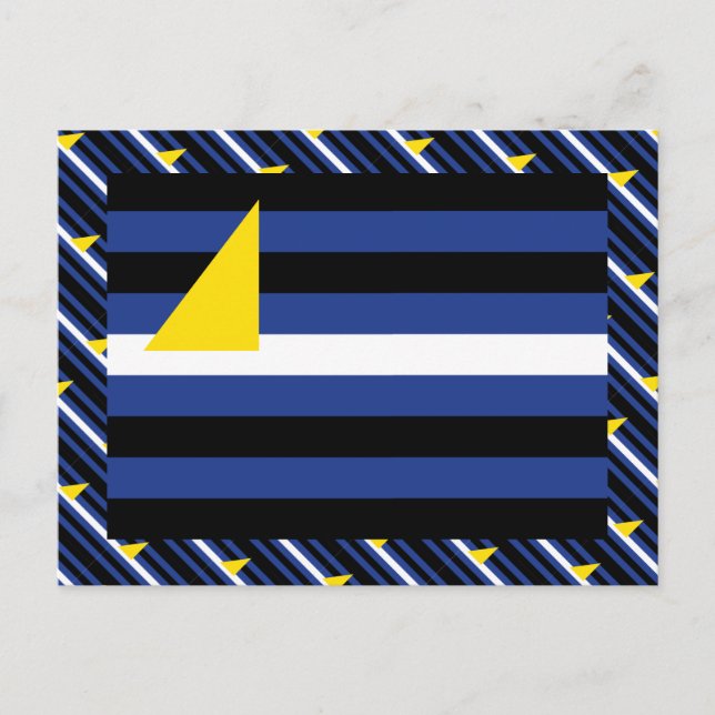 WATERSPORTS PRIDE FLAG POSTCARD (Front)