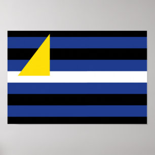 WATERSPORTS PRIDE FLAG POSTER
