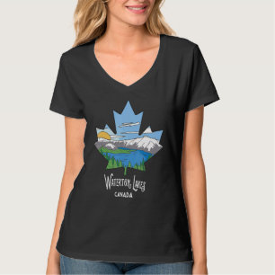 Waterton Lakes National Park Alberta Canada Landsc T-Shirt
