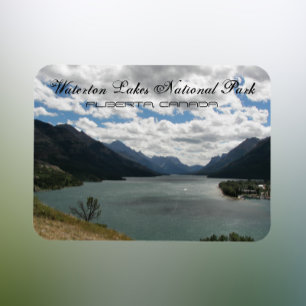 Waterton Lakes National Park Landscape Magnet