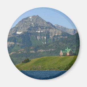 Waterton Lakes National Park Prince Of Wales Hotel Magnet