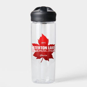 Waterton Lakes NP (maple leaf) Water Bottle