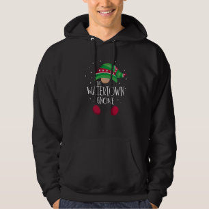 Watertown Gnome Family Matching Christmas Pajamas Hoodie