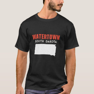 Watertown South Dakota USA State America Travel So T-Shirt