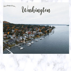 Waterview Homes In Issaquah Washington Postcard
