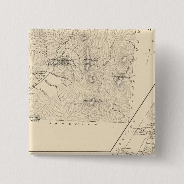 Waterville, Thornton 15 Cm Square Badge (Front)