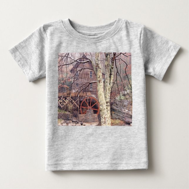 Waterwheel Baby T-Shirt (Front)
