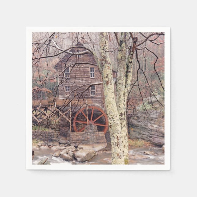 Waterwheel Napkin (Front)