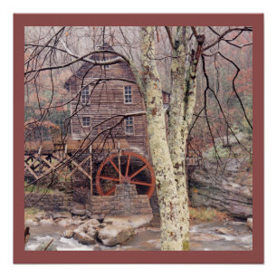 Waterwheel Poster