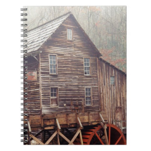 Waterwheel Spiral Notebook