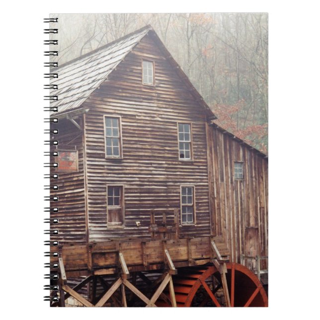Waterwheel Spiral Notebook (Front)