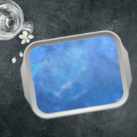 Watery Blue Decoupage