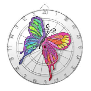 Watery  Butterfly Dartboard
