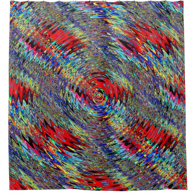 Watery Ripples..... Shower Curtain (Front)