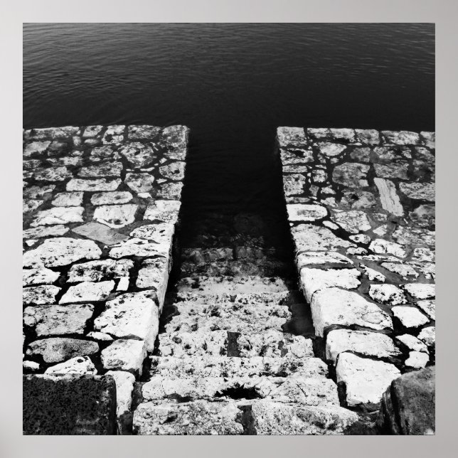 Watery Stairs Poster (Front)