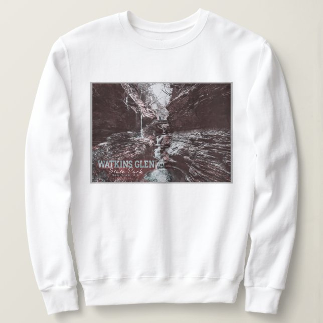 WATKINS GLEN - NEW YORK US SWEATSHIRT (Design Front)