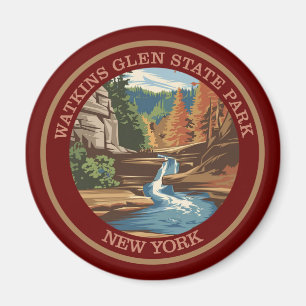 Watkins Glen State Park, New York. Colour Magnet