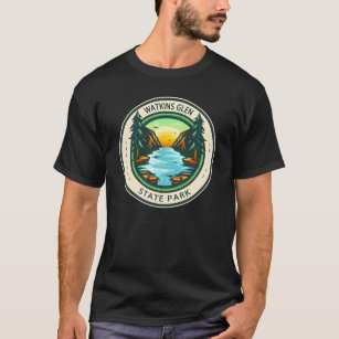Watkins Glen State Park New York Emblem Vintage T-Shirt
