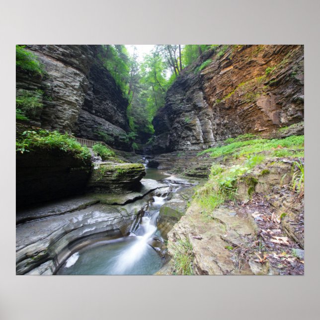 Watkins Glen, Watkins Glen state park, New York Poster (Front)