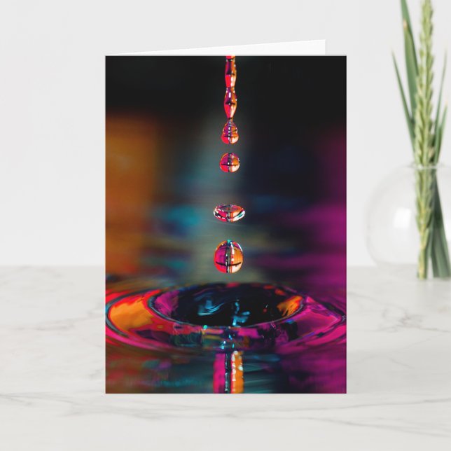 Watrer Drop - Pretty Drop Card (Front)
