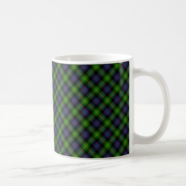 Watson Clan Tartan Designed Print Coffee Mug (Right)