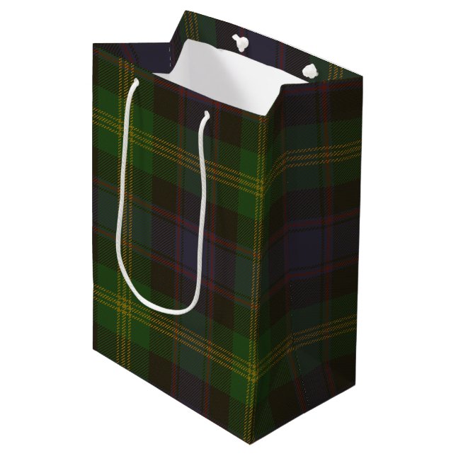 Watson Tartan Medium Gift Bag (Front Angled)